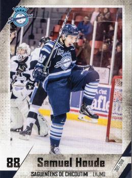 2017-18 Extreme Chicoutimi Sagueneens QMJHL #21 Samuel Houde Front