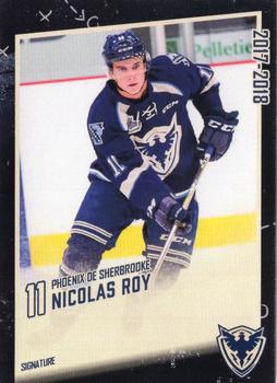 2017-18 Extreme Sherbrooke Phoenix (QMJHL) #7 Nicolas Roy Front