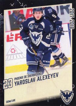 2017-18 Extreme Sherbrooke Phoenix (QMJHL) #11 Yaroslav Alexeyev Front