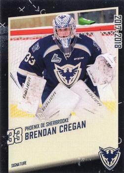 2017-18 Extreme Sherbrooke Phoenix (QMJHL) #17 Brendan Cregan Front