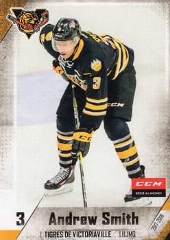 2017-18 Extreme Victoriaville Tigres (QMJHL) #2 Andrew Smith Front