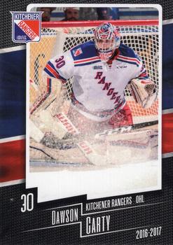 2016-17 Extreme Kitchener Rangers OHL #15 Dawson Carty Front