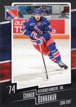 2016-17 Extreme Kitchener Rangers OHL #21 Connor Bunnaman Front