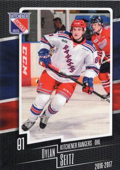 2016-17 Extreme Kitchener Rangers OHL #22 Dylan Seitz Front