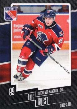 2016-17 Extreme Kitchener Rangers OHL #24 Eric Guest Front