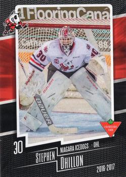 2016-17 Extreme Canadian Tire Niagara IceDogs (OHL) #23 Stephen Dhillon Front