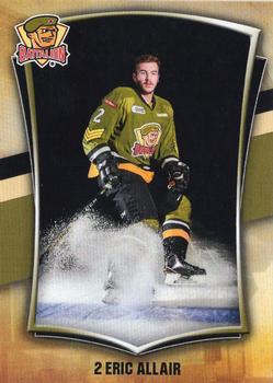 2016-17 Extreme North Bay Battalion OHL #2 Eric Allair Front
