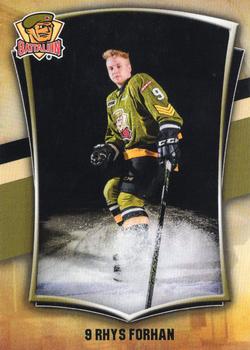 2016-17 Extreme North Bay Battalion OHL #8 Rhys Forhan Front