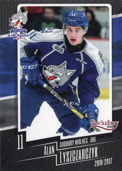 2016-17 Extreme New Sudbury Centre Sudbury Wolves (OHL) #19 Alan Lyszczarczyk Front