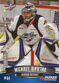 2016-17 Choice Windsor Spitfires (OHL) #19 Michael DiPietro Front