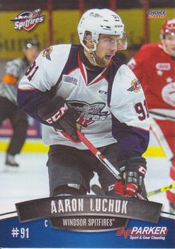 2016-17 Choice Windsor Spitfires (OHL) #21 Aaron Luchuk Front