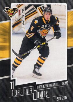 2016-17 Extreme Victoriaville Tigres QMJHL #7 Pierre-Olivier Demers Front