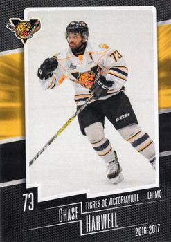 2016-17 Extreme Victoriaville Tigres QMJHL #24 Chase Harwell Front