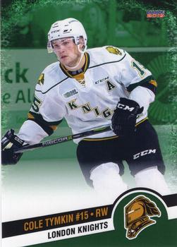 2018-19 Choice London Knights (OHL) #24 Cole Tymkin Front