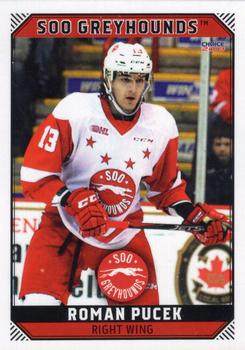 2018-19 Choice Sault Ste. Marie Greyhounds (OHL) #7 Roman Pucek Front