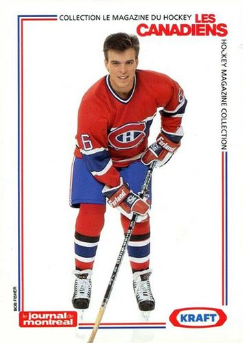 1989-90 Le Journal / Kraft Montreal Canadiens #NNO Russ Courtnall Front