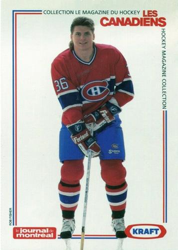 1989-90 Le Journal / Kraft Montreal Canadiens #NNO Todd Ewen Front