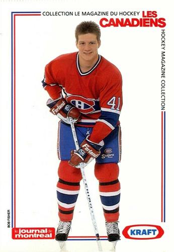 1989-90 Le Journal / Kraft Montreal Canadiens #NNO Brent Gilchrist Front