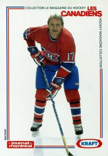 1989-90 Le Journal / Kraft Montreal Canadiens #NNO Craig Ludwig Front