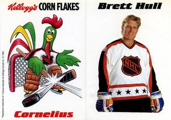 1994-95 Kellogg's Brett Hull #NNO Brett Hull / Cornelius Front