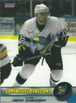 2002-03 Choice Springfield Falcons (AHL) #2 Dmitry Afanasenkov Front