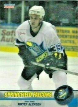 2002-03 Choice Springfield Falcons (AHL) #3 Nikita Alexeev Front