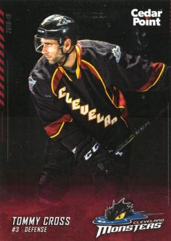 2018-19 Cedar Point Cleveland Monsters (AHL) #NNO Tommy Cross Front