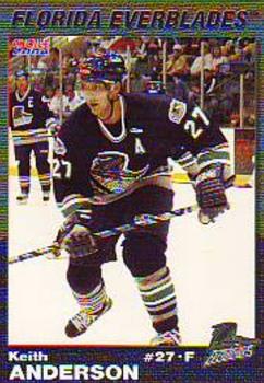 2003-04 Choice Florida Everblades (ECHL) #1 Keith Anderson Front
