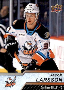 2018-19 Upper Deck AHL #16 Jacob Larsson Front