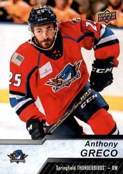2018-19 Upper Deck AHL #31 Anthony Greco Front
