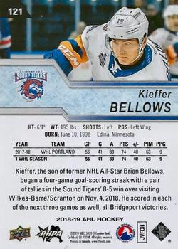 2018-19 Upper Deck AHL #121 Kieffer Bellows Back