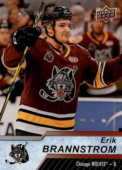 2018-19 Upper Deck AHL #128 Erik Brannstrom Front