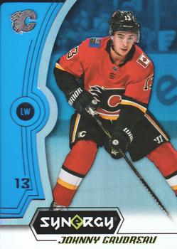 2018-19 Upper Deck Synergy - Blue #3 Johnny Gaudreau Front