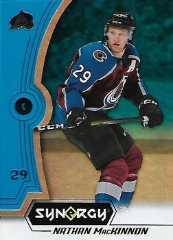 2018-19 Upper Deck Synergy - Blue #9 Nathan MacKinnon Front