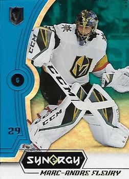2018-19 Upper Deck Synergy - Blue #20 Marc-Andre Fleury Front
