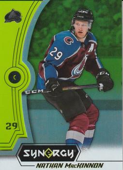 2018-19 Upper Deck Synergy - Green #9 Nathan MacKinnon Front