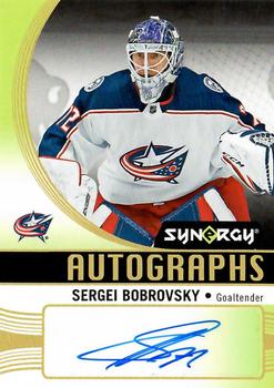 2018-19 Upper Deck Synergy - Autographs #A-SB Sergei Bobrovsky Front