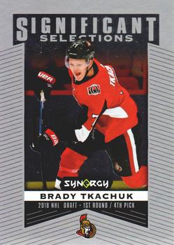2018-19 Upper Deck Synergy - Significant Selections #SS-13 Brady Tkachuk Front