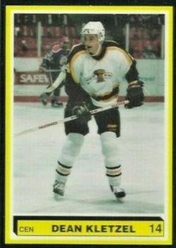 1993-94 Brandon Wheat Kings (WHL) Police #16 Dean Kletzel Front