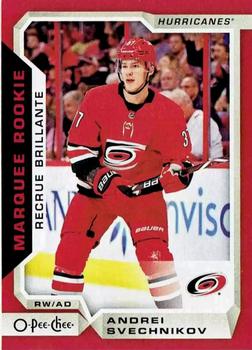 2018-19 Upper Deck - 2018-19 O-Pee-Chee Update Red #614 Andrei Svechnikov Front