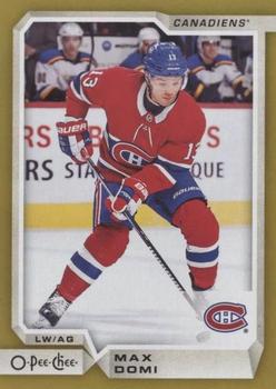 2018-19 Upper Deck - 2018-19 O-Pee-Chee Update Gold #609 Max Domi Front