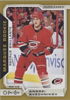 2018-19 Upper Deck - 2018-19 O-Pee-Chee Update Gold #614 Andrei Svechnikov Front