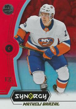 2018-19 Upper Deck Synergy - Red Bounty #27 Mathew Barzal Front