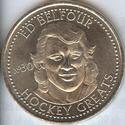 1996-97 Got-Um NHLPA Hockey Greats Coins #NNO Ed Belfour Front