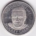 1996-97 Got-Um NHLPA Hockey Greats Coins #NNO Theoren Fleury Front