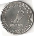 1996-97 Got-Um NHLPA Hockey Greats Coins #NNO Wayne Gretzky Back