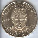 1996-97 Got-Um NHLPA Hockey Greats Coins #NNO Wayne Gretzky Front