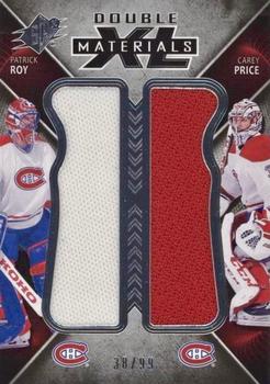 2018-19 SPx - Double XL Duos Materials #XD-RP Patrick Roy / Carey Price Front