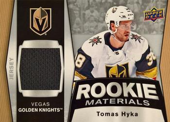 2018-19 Upper Deck - Rookie Materials #RM-TH Tomas Hyka Front
