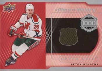 2018-19 Upper Deck - A Piece of History 1,000 Point Club Jersey #PC-PS Peter Stastny Front